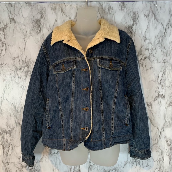 ll bean denim jacket